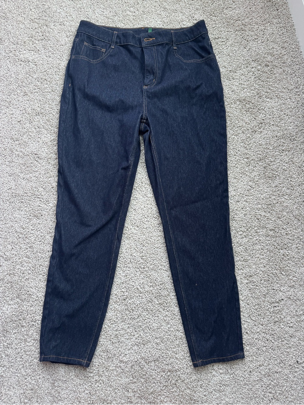 Halara: cropped jean legging - L